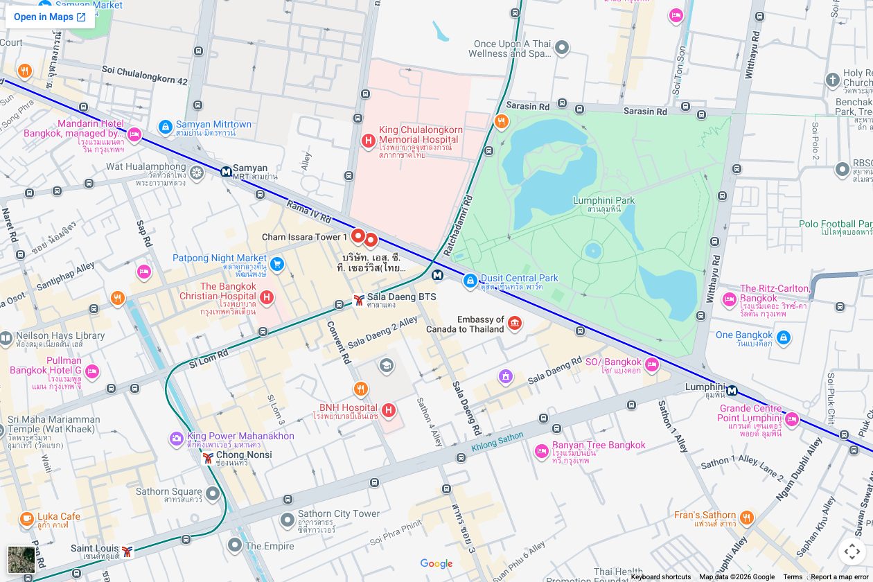 แผนที่สำนักงาน